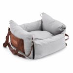Pet Car Seat for Small Dogs, Dog Car Seat for 2 Small Dogs, Dog Car Seat Covers Waterproof, Dog Car Seat Protector, Dog Bed for Car Front & Back Seat, Dog Car Travel Bag, Dog Car Seat Liner, Car Seat Protector for Dogs - 图片 3